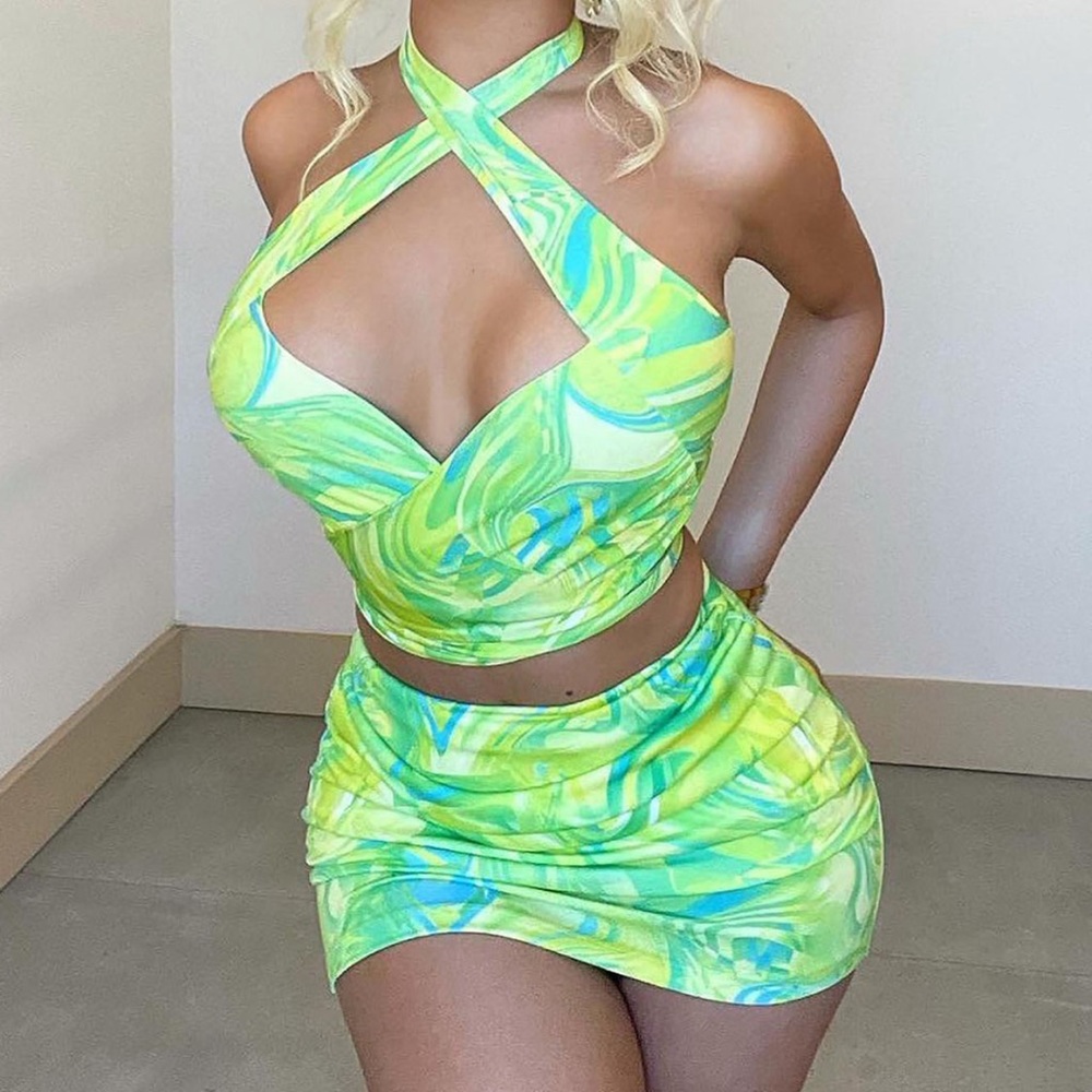 Medium green fashion nova SET MEDIUM new